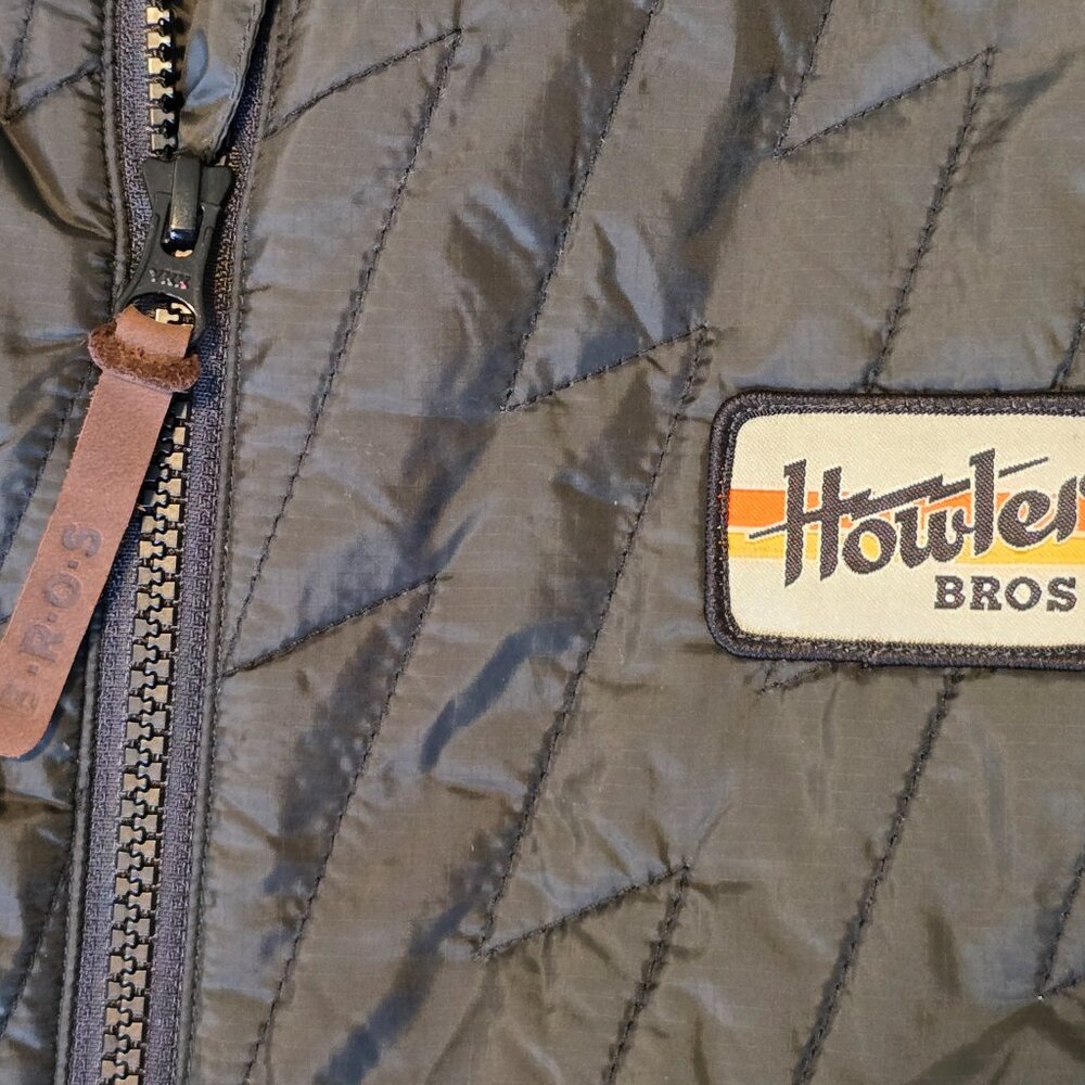 NWT Howler Brothers Voltage Full Zip Jacket - Coal Black (S) - Picture 3 of 5